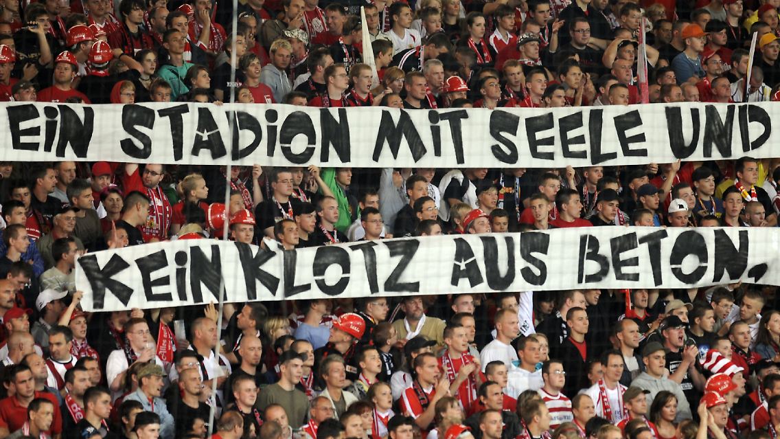 So gemein: Die Fans des 1. FC Union Berlin.