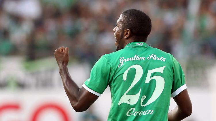 Olivier Occean erzielte das erste Fürther Tor.