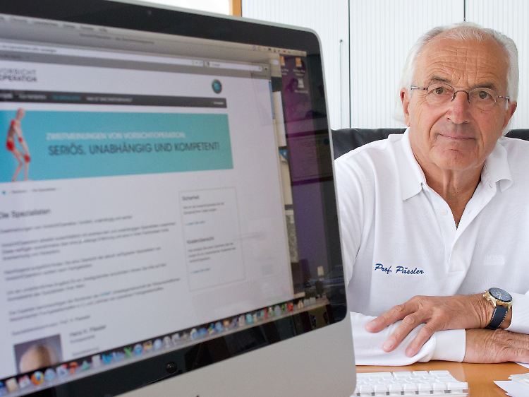 Der Heidelberger Knie-Spezialist und Gründer des Internetportals "Vorsicht Operation", Hans Pässler.