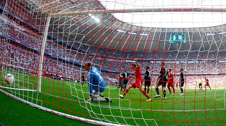 Ouvertüre zu einem Münchner Schützenfest: Daniel van Buytens 1:0 ließ der Rekordmeister gegen einen desolaten HSV noch vier Tore folgen.