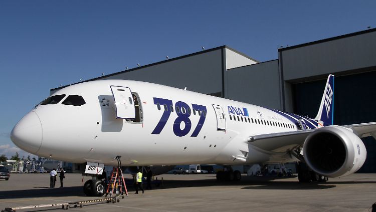 An Dezember auf großer Mission: Boeings Dreamliner 787.