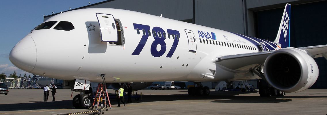 An Dezember auf großer Mission: Boeings Dreamliner 787.