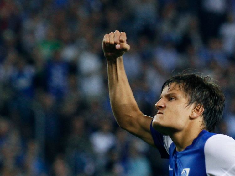 Triumph des Wollens: Jelle Vossen feierte mit dem KRC Genk den Einzug in die Gruppenphase.