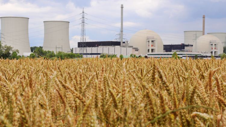 Das Atomkraftwerk Biblis. Block A arbeitet seit 1974. Zwei Jahre später ging Block B ans Netz.