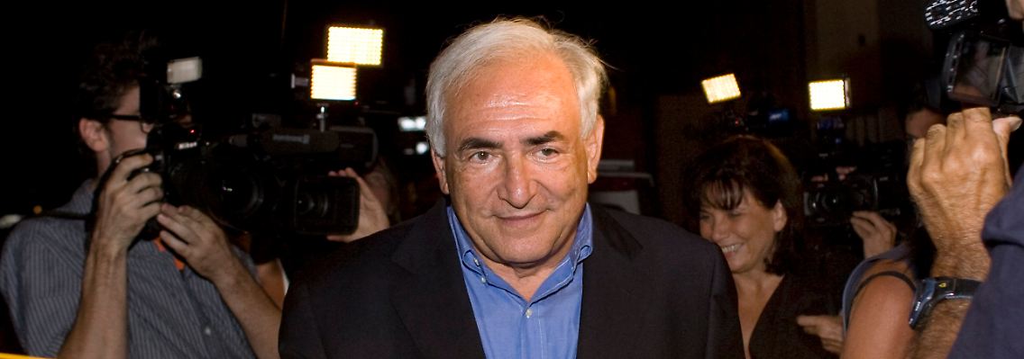 Ein freier Mann: Dominique Strauss-Kahn.
