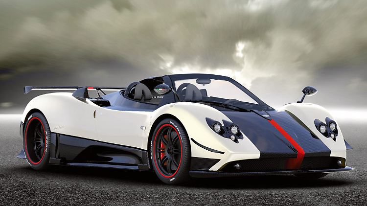 Offen für jede Geschwindigkeit: Der Zonda Cinque von Pagani.