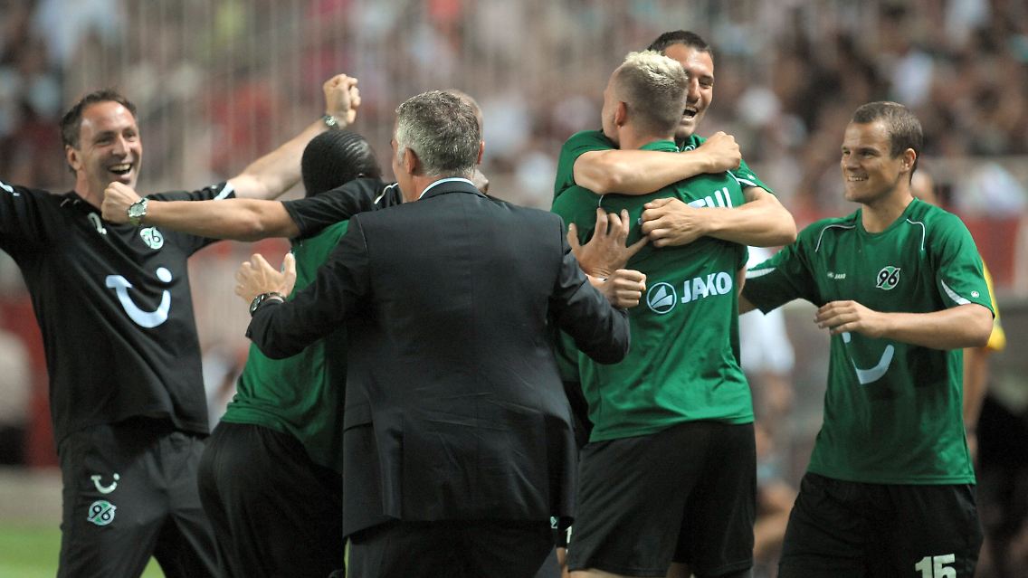 In der Gruppenphase eines europäischen Wettbewerbs stand Hannover 96 noch nie.