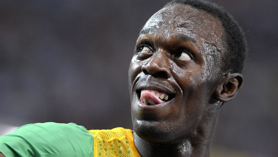 "Ich will zur Legende werden": Usain Bolt.