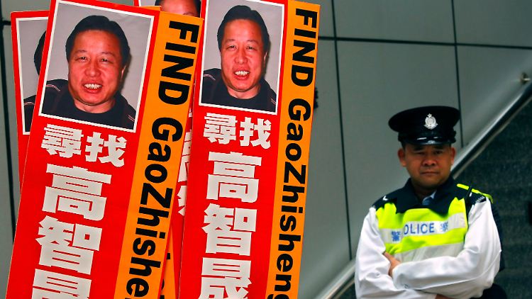 Der Menschenrechts-Anwalt Gao Zhisheng ist immer noch spurlos verschwunden.