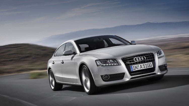 Der A5 ist das jüngste Kind der Audifamilie: eine Mischung aus Coupé und Limousine.