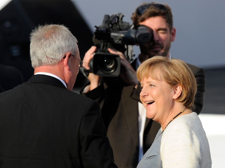 Die Kanzlerin war auch da.
