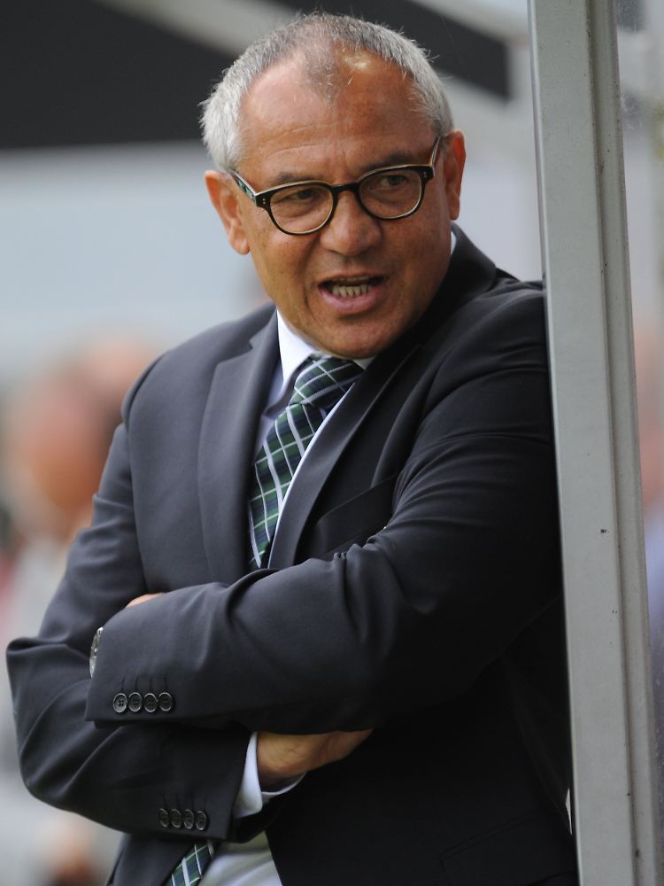 "Ich möchte zwar nicht vom internationalen Wettbewerb sprechen. Aber wir werden nach der Pause nicht gegen den Abstieg spielen, sondern weiter nach oben rücken": Felix Magath.