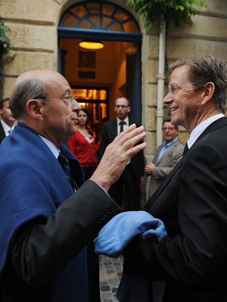 Am Montag wird Westerwelle auf seinen französischen Amtskollegen Juppé treffen.