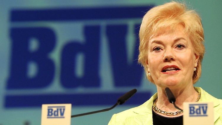 Erika Steinbach, Präsidentin des Bundes der Vertriebenen, setzt sich seit Jahren für eine Entschädigungszahlung ein.