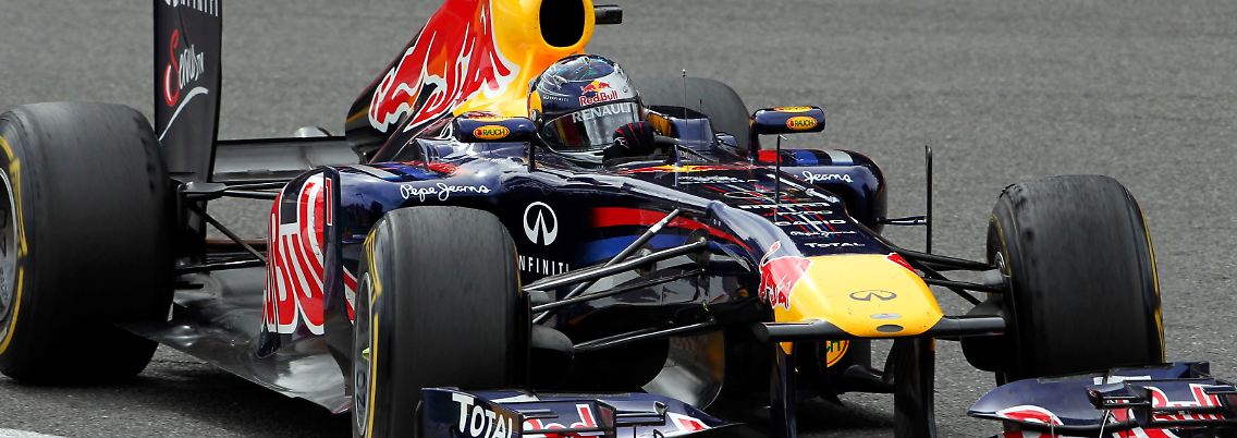 Nicht zu schlagen: Sebastian Vettel in seinem Red Bull.
