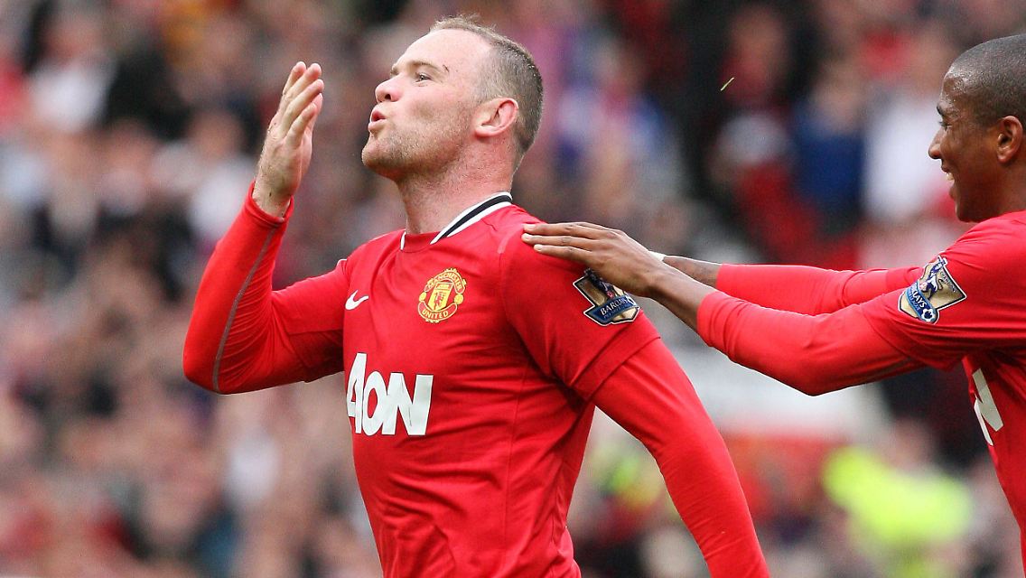 Dreifacher Torschütze: Wayne Rooney, Manchester United.