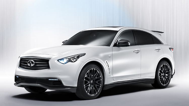 Weltmeisterliches SUV: Die Infiniti FX Studie.