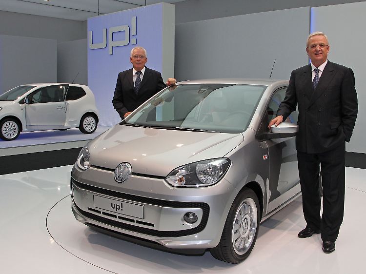 Strategische Weichenstellung auf vier Rädern: Entwicklungsvorstand Ulrich Hackenberg und VW-Chef Martin Winterkorn (rechts).