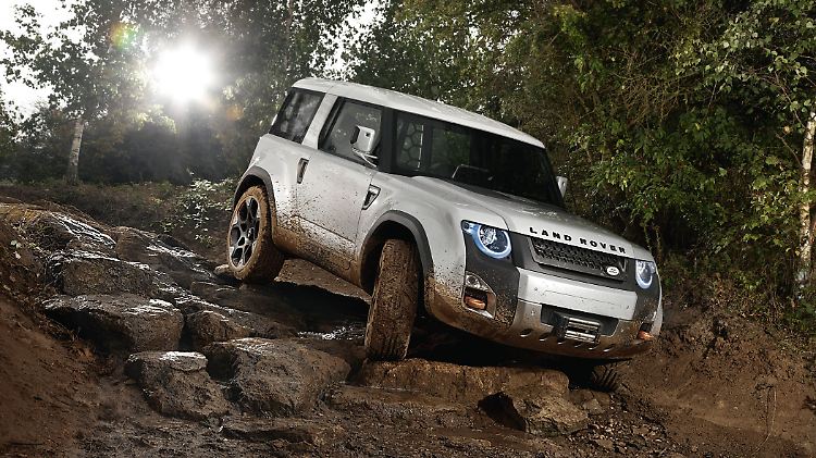 Die Studie des neuen Defender von Land Rover ...