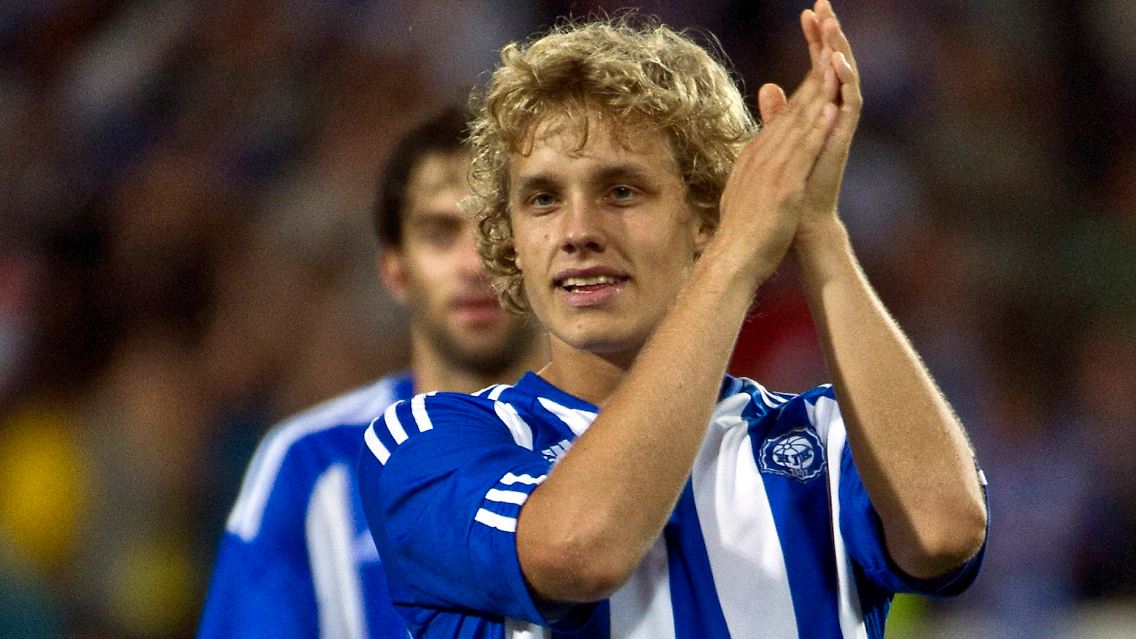 Bock, Rehbock oder auch Weihnachtsmann: Teemu Pukki, jetzt beim FC Schalke 04.