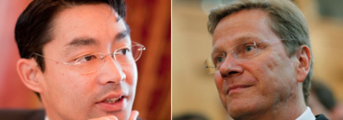 Rösler und Westerwelle: in der Emanzipationsphase.