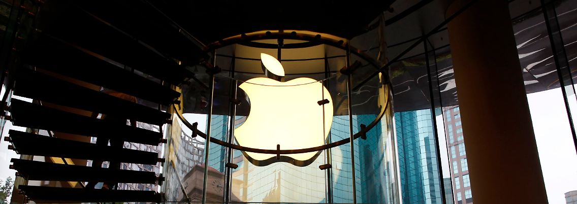 Hier ist es sauber: Ein Apple-Laden in Shanghai.