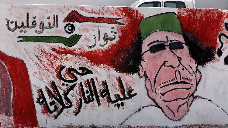 Eine Stimme aus der Vergangenheit: Gaddafi meldet sich wieder zu Wort.