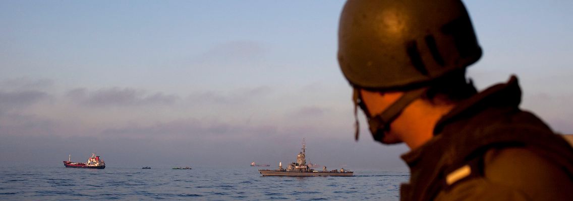 Die Seeblockade Israels entspricht offenbar dem Völkerrecht.