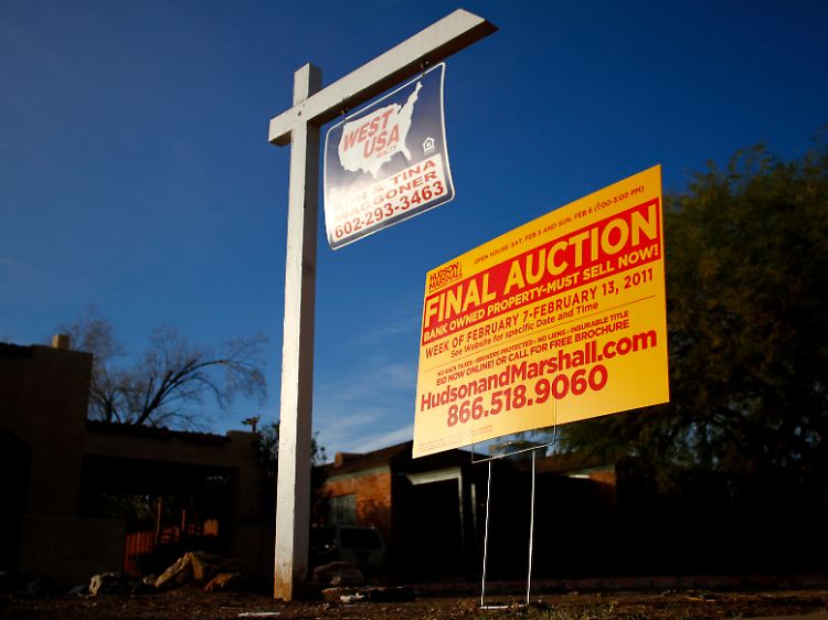 Ein Dilemma auf dem Hoch des Immobilienbooms in den USA: Falsche Angaben über die Kreditwürdigkeit der Schuldner.