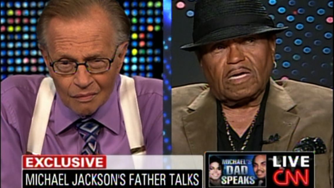 Joe Jackson im Interview bei Larry King.