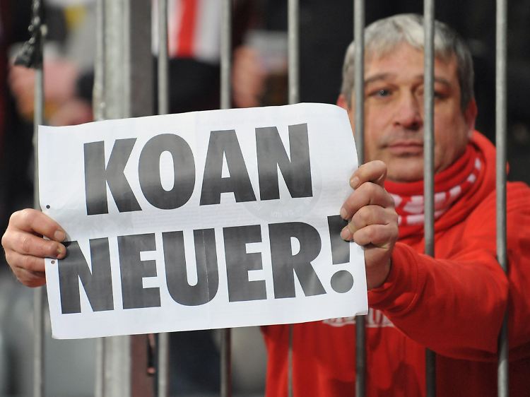 Von den Bayern-Fans gab's Verhaltensregeln - nachdem sie den Wechsel nicht verhindert konnten.
