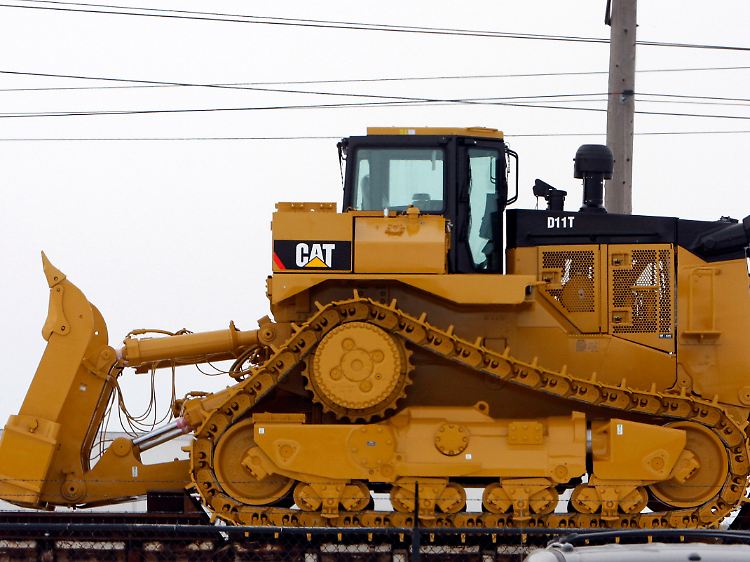 Caterpillar mussten einen Teil der Gewinne wieder abgeben.