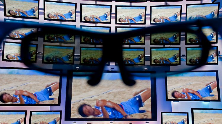 Voll im Trend: 3D-Fernseher.
