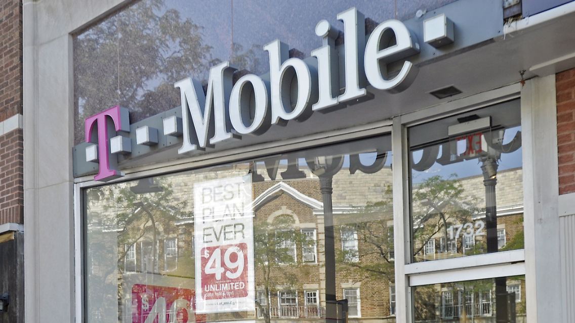 T-Mobile-Store in Evanston/Illinois.