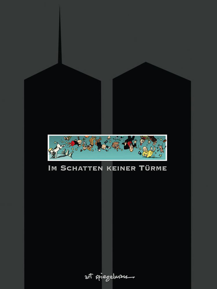 "Im Schatten keiner Türme" ist bei Atrium erschienen. Die 34 Seiten sind auf Pappe gedruckt und erscheinen im Überformat.