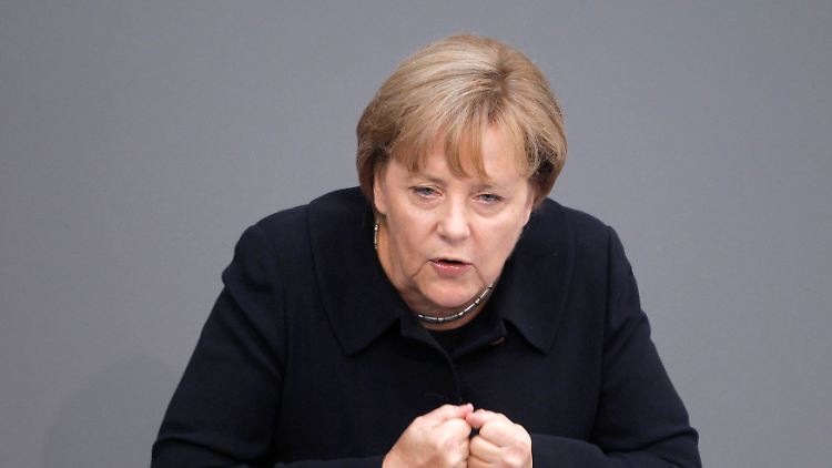 Merkel plädiert für "mehr Europa".