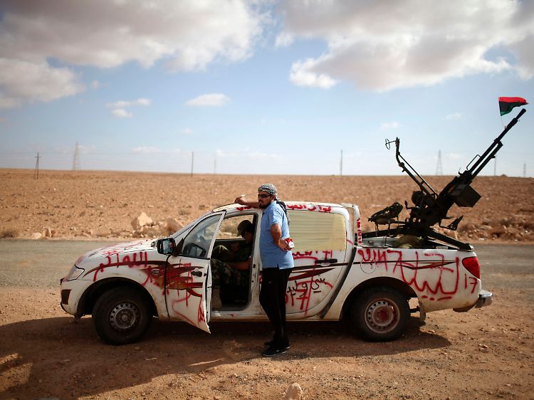 Libyen steckt voller Waffen.