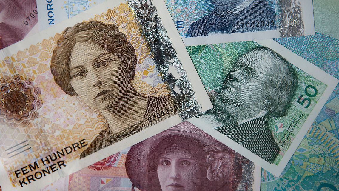 Norwegische Krone, Kronor