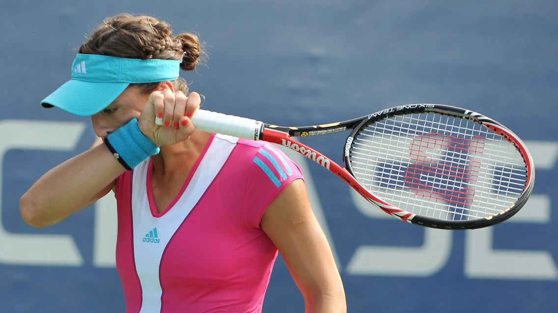 Andrea Petkovic verpasste im dritten Anlauf erneut den Sprung unter die besten Vier eines Major-Turniers.