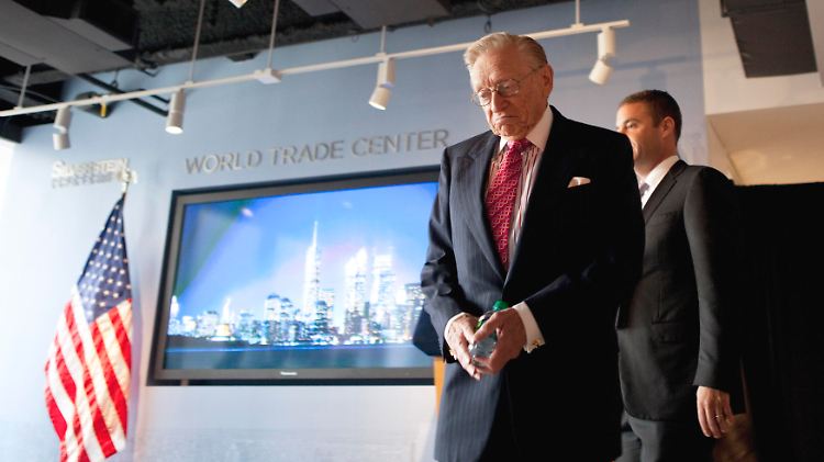 Larry Silverstein will noch die Errichtung aller Hochhäuser erleben.
