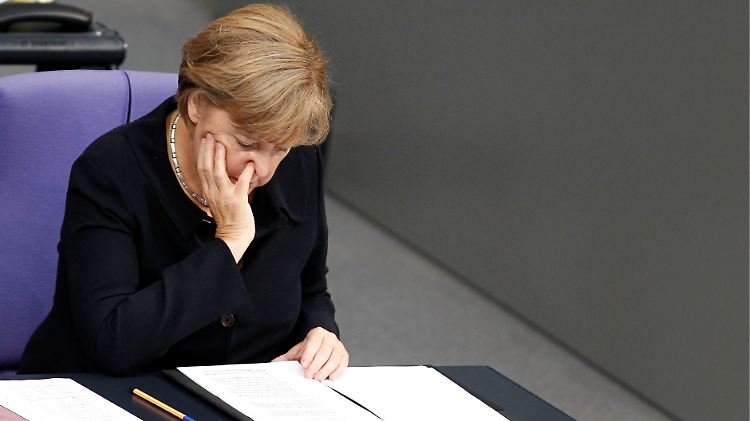 Merkel will sich - zumindest nach außen - nicht unter Druck setzen lassen.