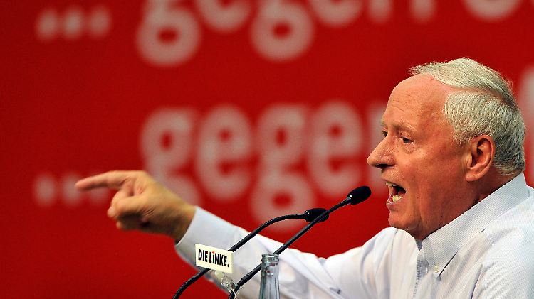 Lafontaine: bekannt kämpferisch.