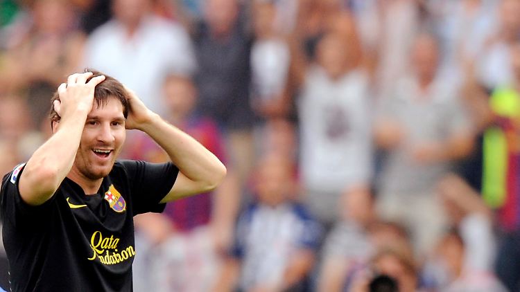 Auch Weltfußballer Lionel Messi konnte nicht verhindern, dass Barcelona in San Sebastian eine 2:0-Führung noch verspielte.