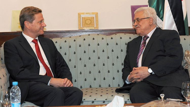 Westerwelle rät Abbas von einem Alleingang ab.