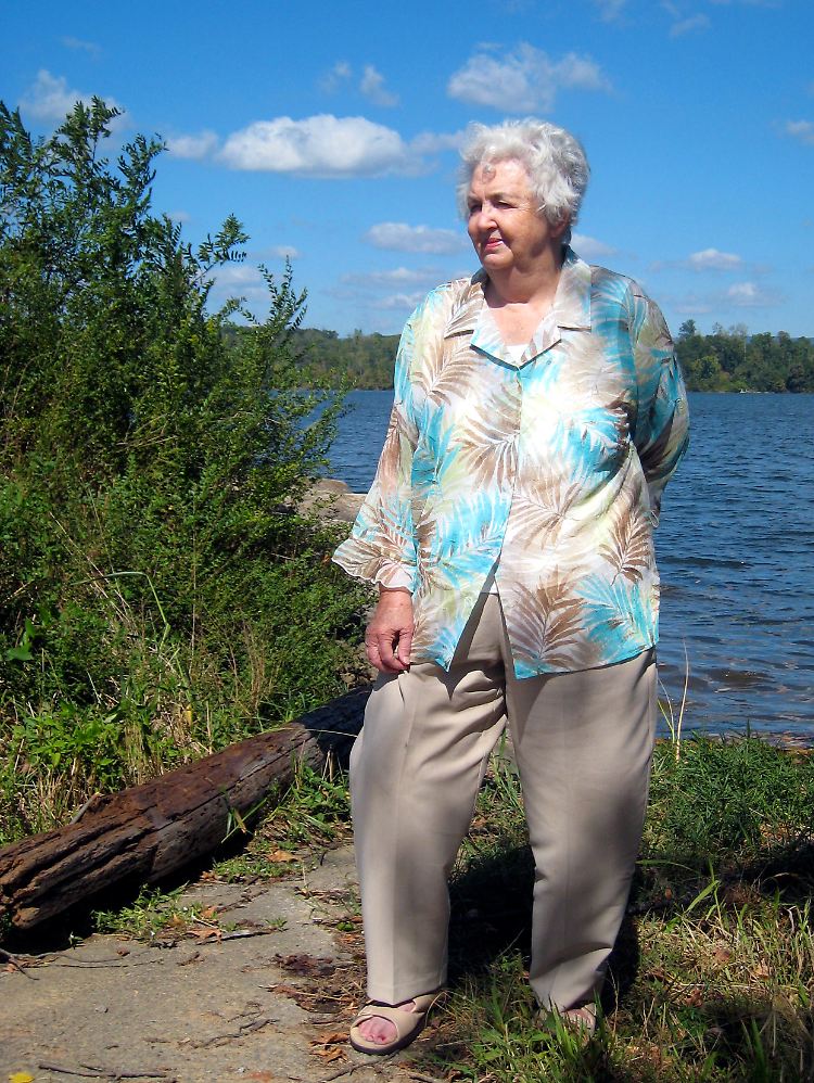 Shirley Hoskins hat ihre Familiengeschichte erforscht - hier in Blythe's Ferry wurden ihre Vorfahren einst abtransportiert. Die 75-Jährige wusste lange nichts von deren Schicksal.