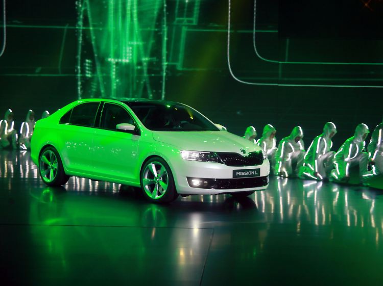Skoda präsentiert unter dem Titel "Driving Diversity" das Konzeptfahrzeug Mission L.
