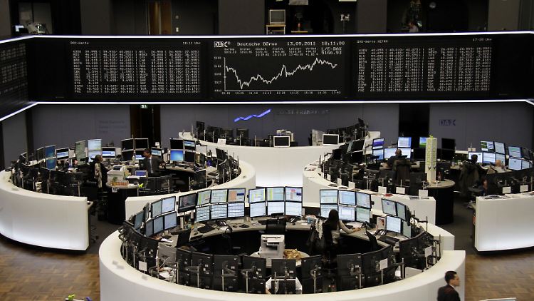 Der Dax am Dienstag.