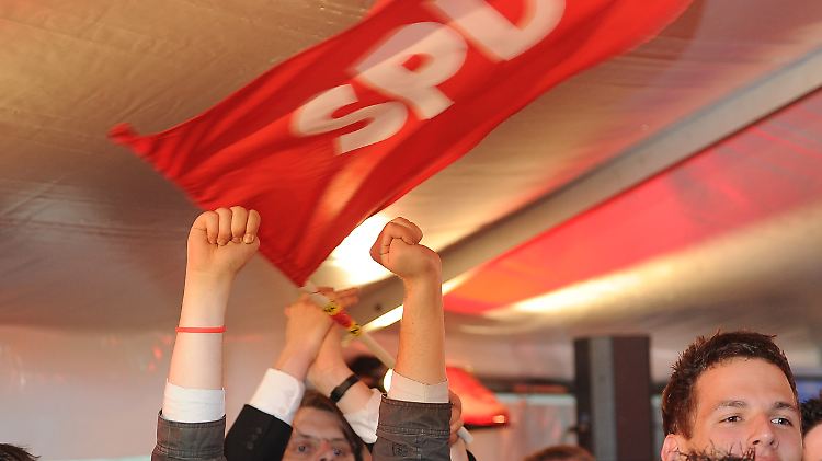 Die Stimmung in der SPD hat sich schlagartig verbessert.
