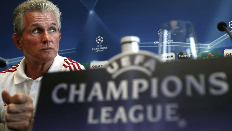 Jupp Heynckes trainiert zum ersten Mal ein deutsches Team in der Gruppenphase der Königsklasse.