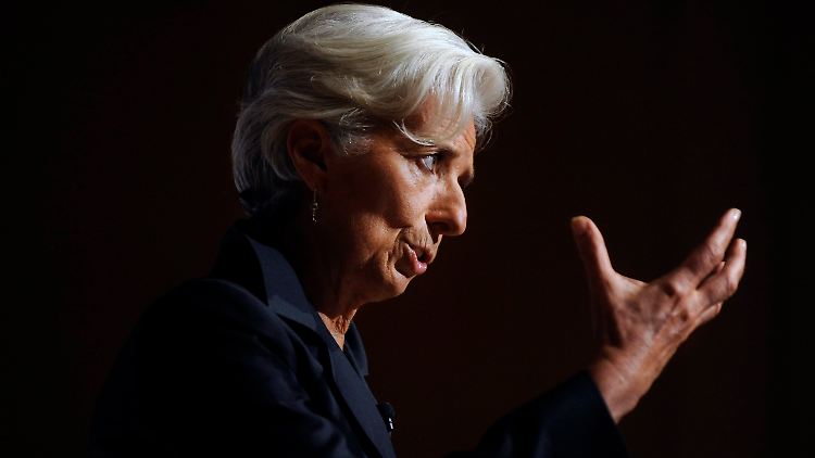 Appelliert nachdrücklich an die Europäische Gemeinschaft: Christine Lagarde.